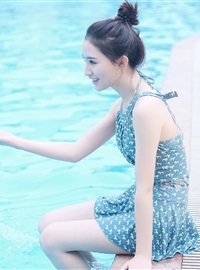 Summer cool and cool swimsuit beauty photo(3)